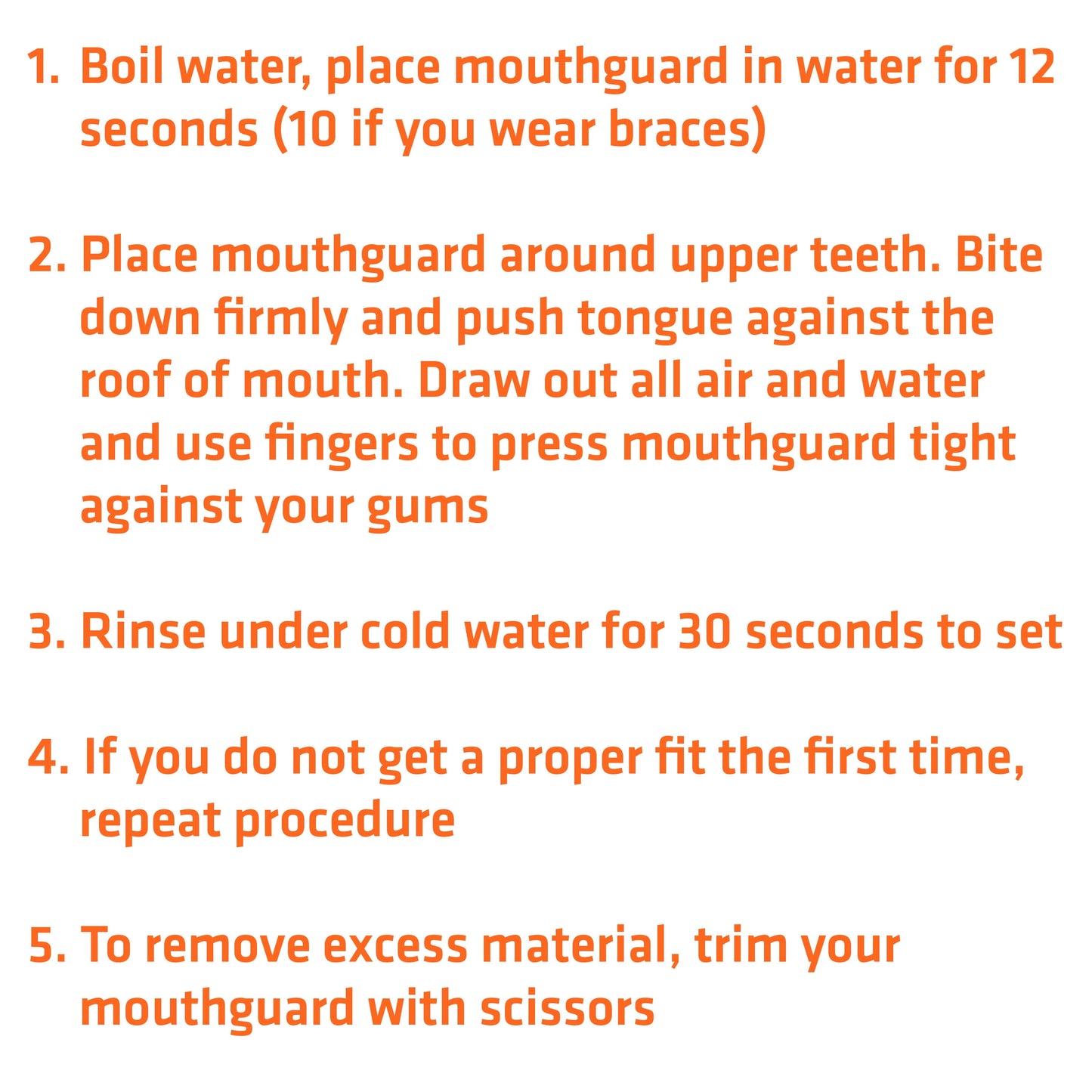 EZ Sport Protective Sports Mouth Guard, Youth Size, Multi-Sport