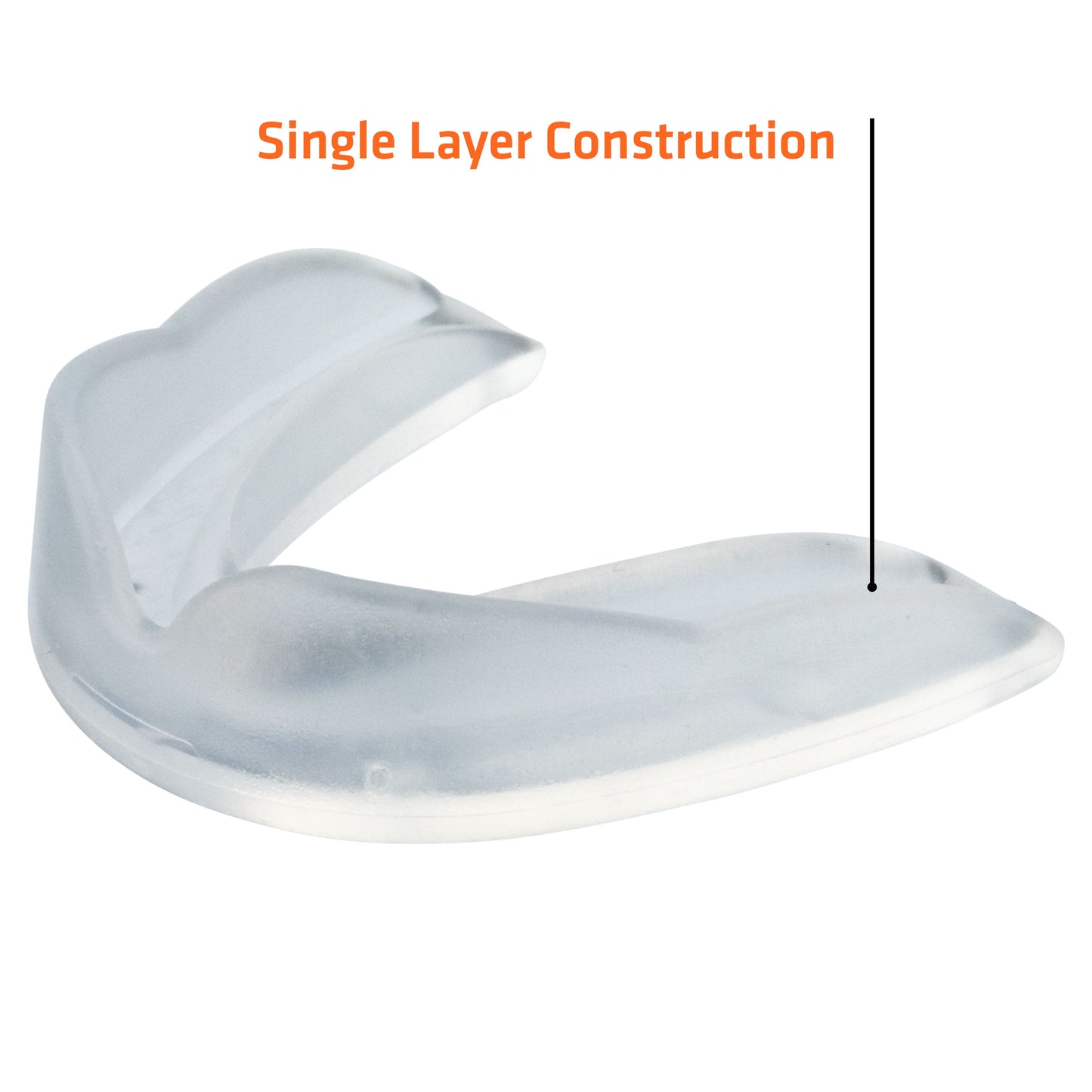EZ Sport Protective Sports Mouth Guard, Youth Size, Multi-Sport