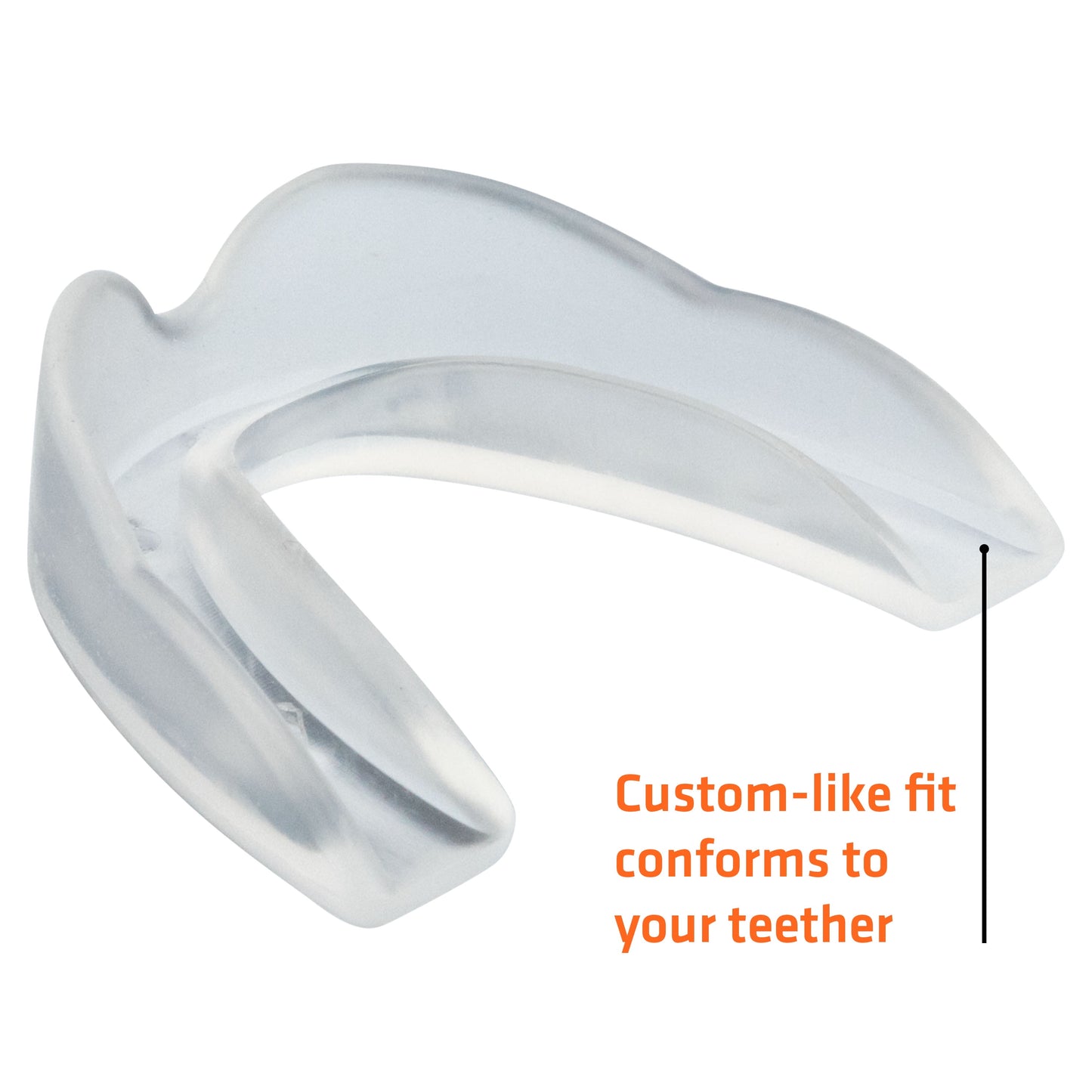 EZ Sport Protective Sports Mouth Guard, Youth Size, Multi-Sport